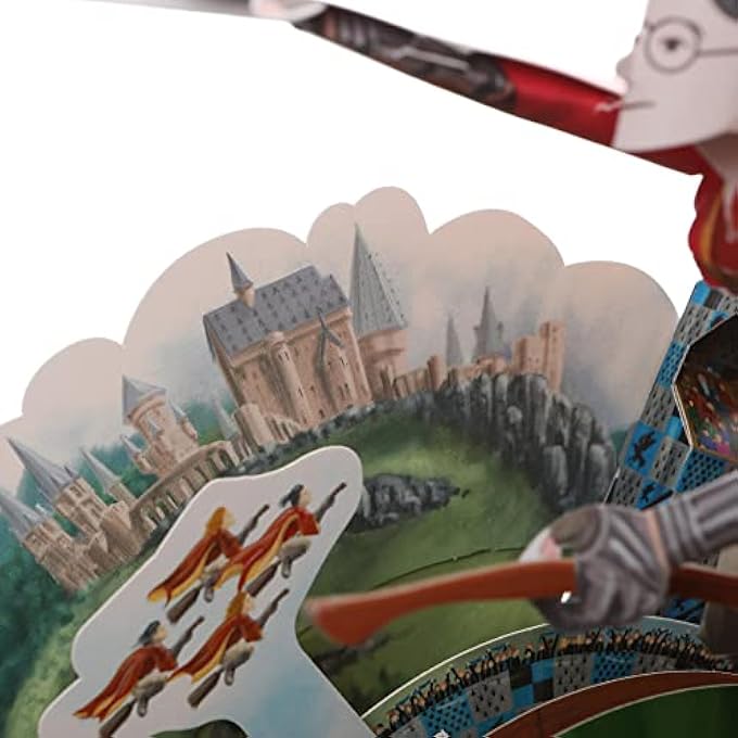 CARDBOARD MOVING MECHANICAL QUIDDITCH MODEL - Image 3